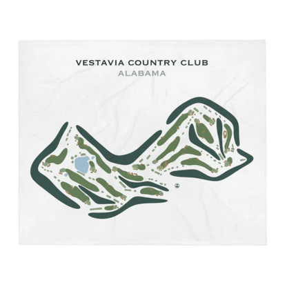 Vestavia Country Club, Alabama - Printed Golf Courses