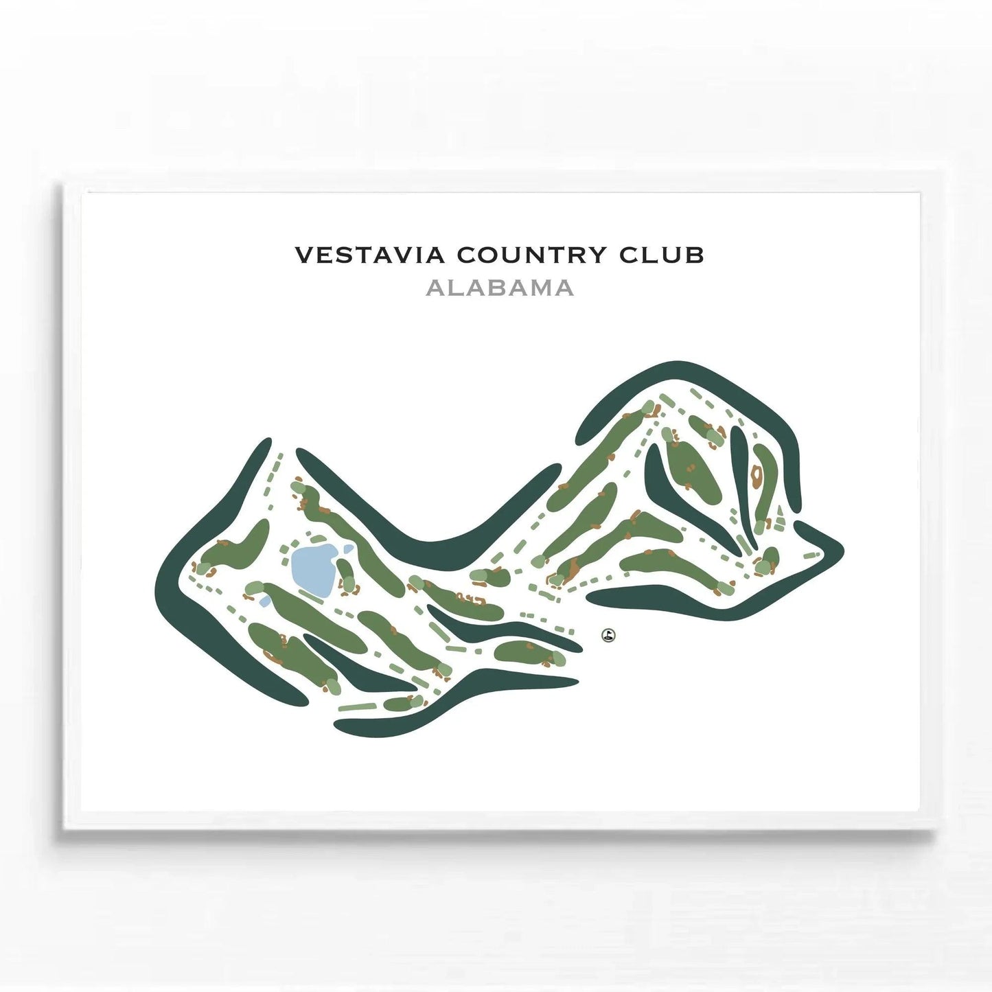 Vestavia Country Club, Alabama - Printed Golf Courses