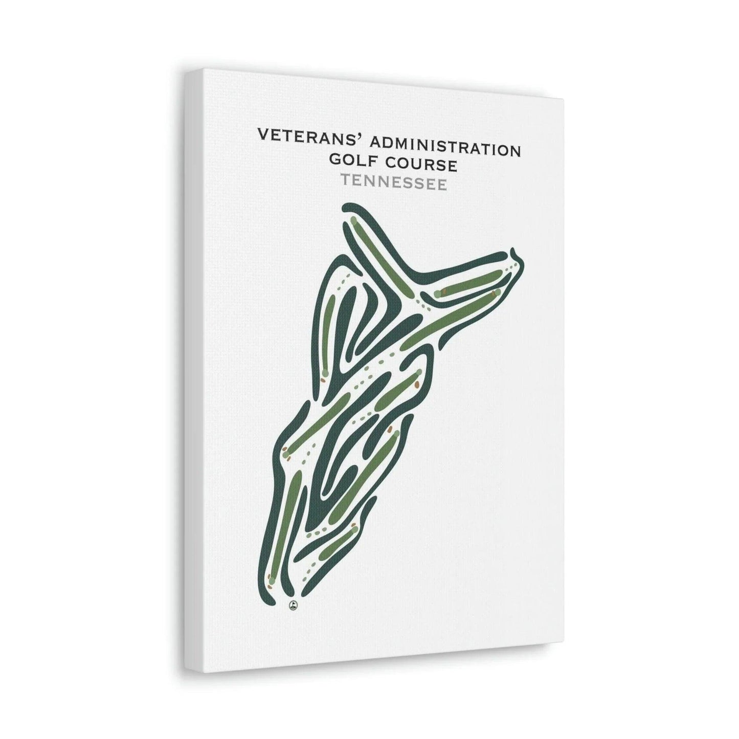 Veterans' Administration Golf Course, Tennessee - Printed Golf Courses