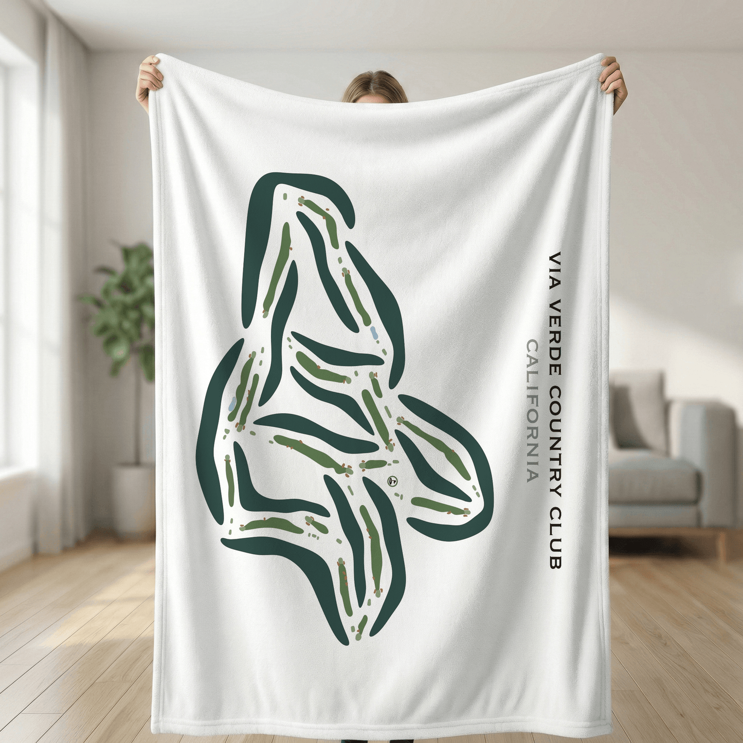 Via Verde Country Club, California - Printed Golf Course