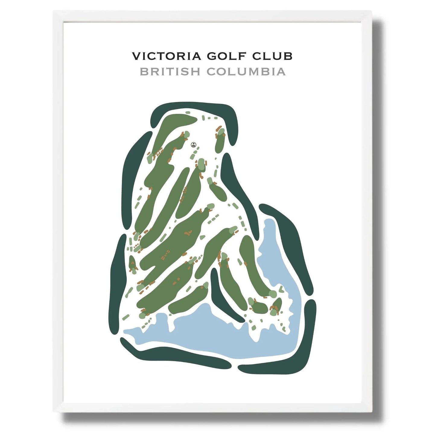 Victoria Golf Club, British Columbia, Canada - Printed Golf Courses