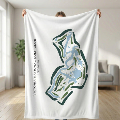 Victoria National Golf Club, Indiana - Printed Golf Courses