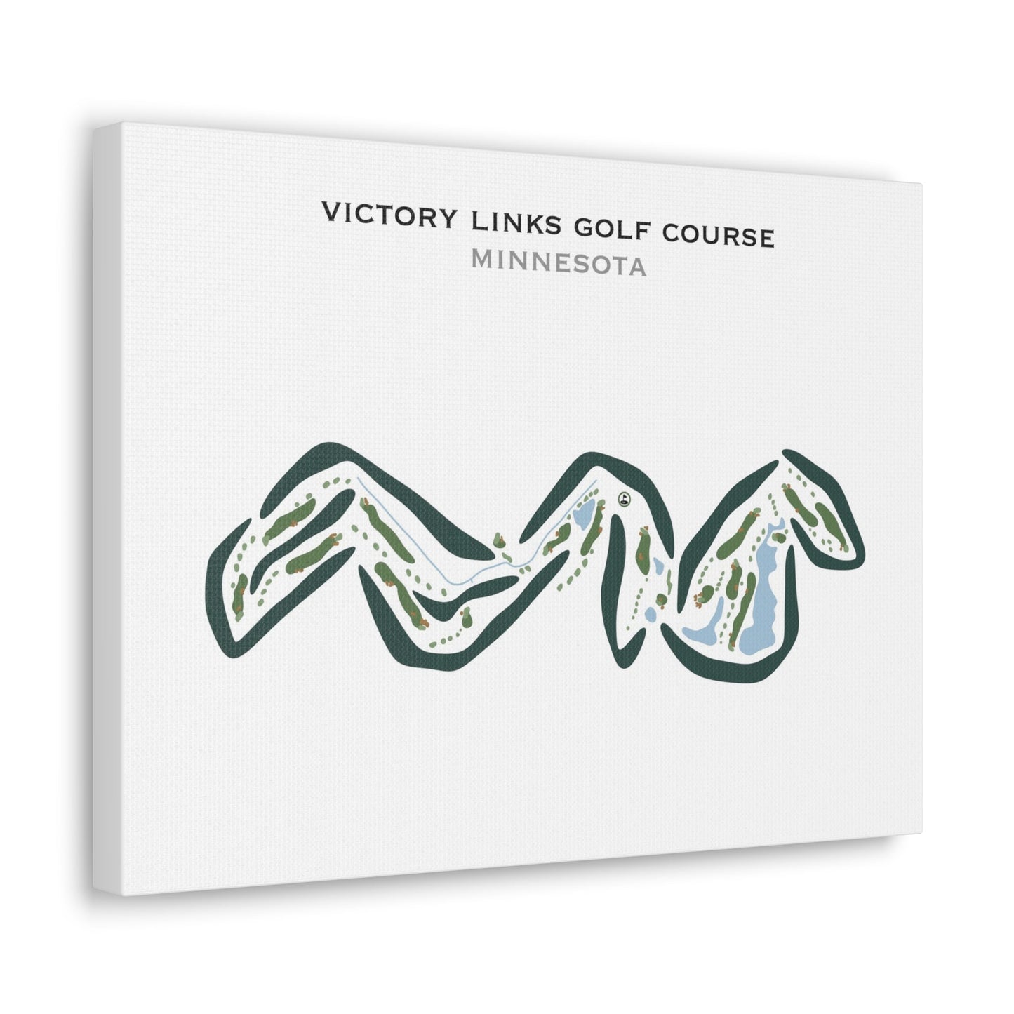 Victory Links Golf Course, Minnesota - Printed Golf Courses