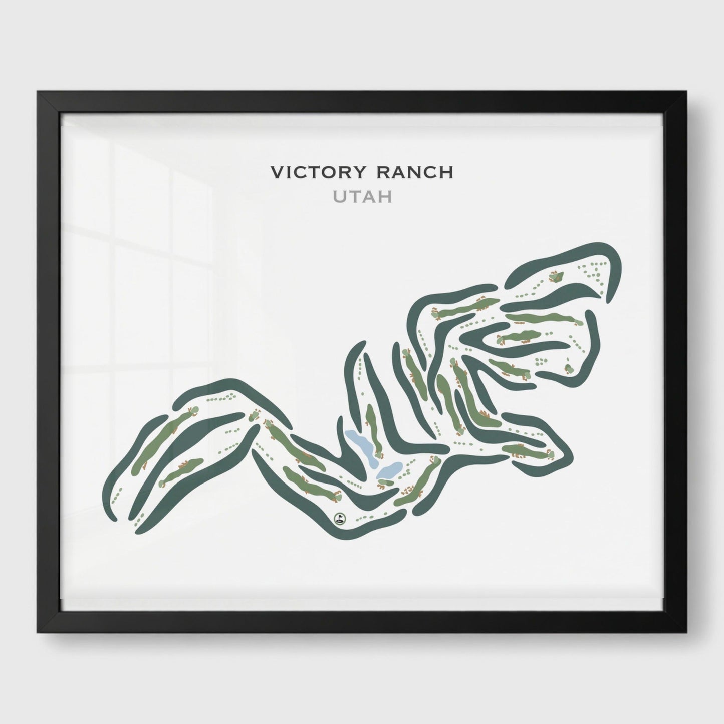Victory Ranch Golf Club, Kamas Utah - Printed Golf Courses