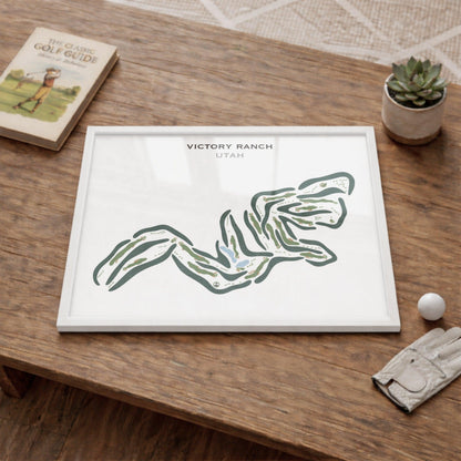 Victory Ranch Golf Club, Kamas Utah - Printed Golf Courses