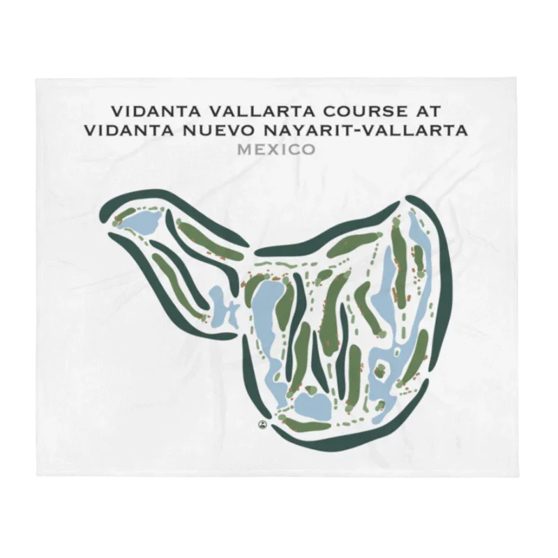 Vidanta Vallarta Course at Vidanta Nuevo Nayarit-Vallarta, Mexico - Printed Golf Courses