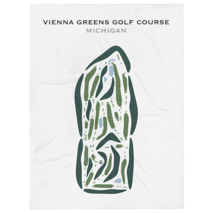 Vienna Greens Golf Course, Michigan - Printed Golf Courses