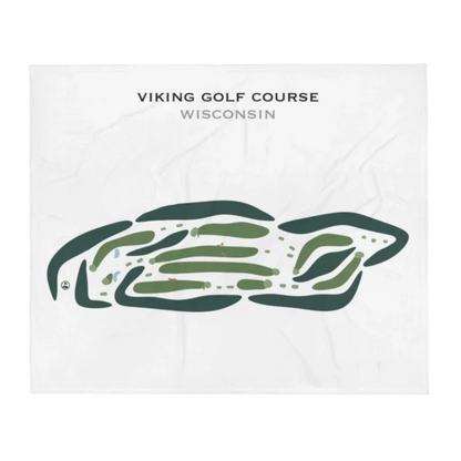 Viking Golf Course, Wisconsin - Printed Golf Courses