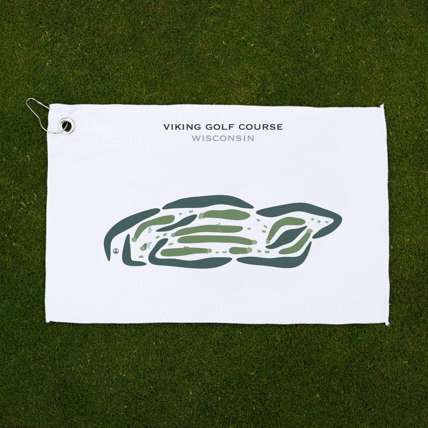 Viking Golf Course, Wisconsin - Printed Golf Courses