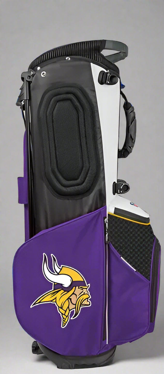 WinCraft - Minnesota Vikings The Back Nine Stand  Golf Bag