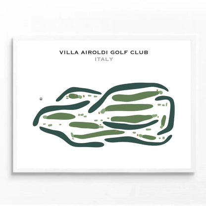 Villa Airoldi Golf Club, Italy - Printed Golf Courses