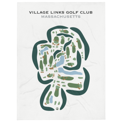 Village Links Golf Club, Massachusetts - Printed Golf Courses