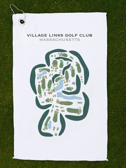 Village Links Golf Club, Massachusetts - Printed Golf Courses