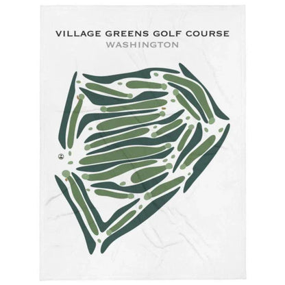 Village Greens Golf Course, Washington - Printed Golf Courses
