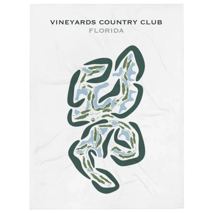 Vineyards Country Club, Florida - Printed Golf Courses