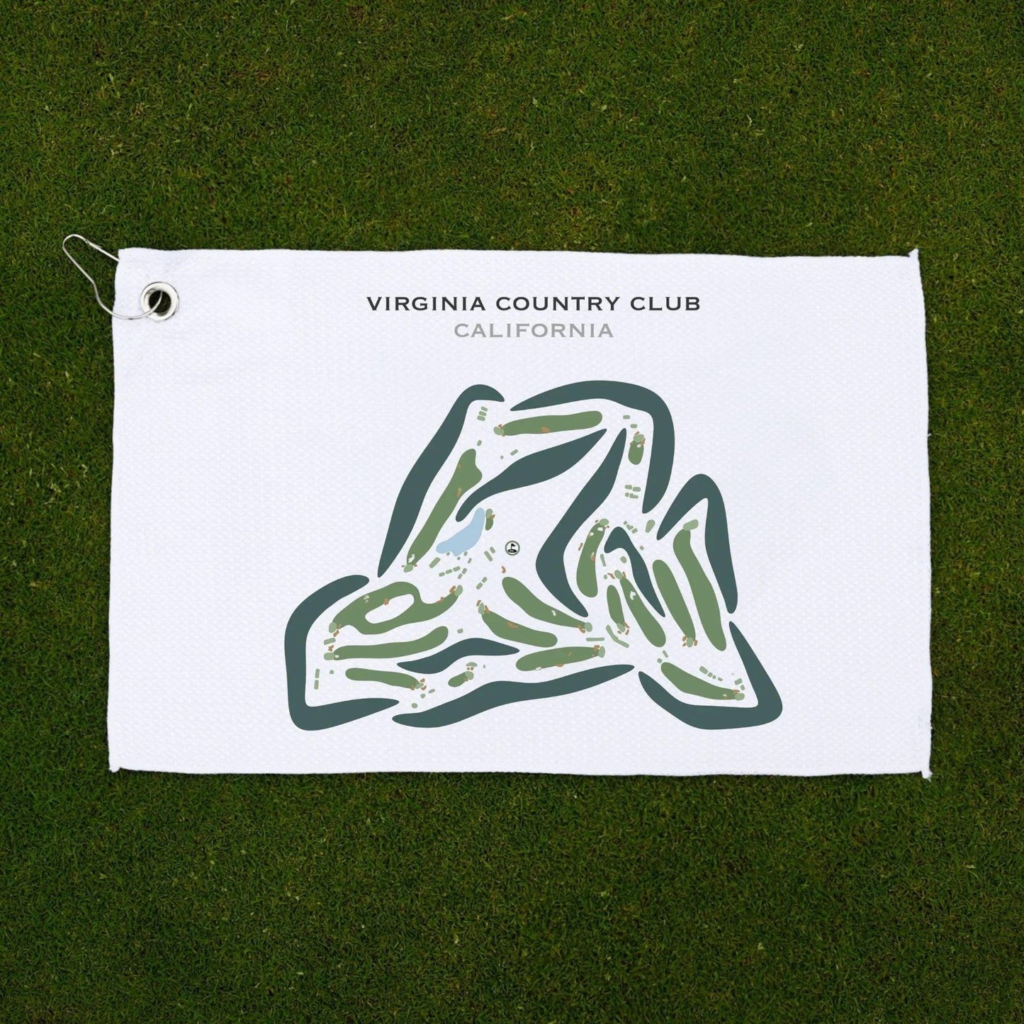 Virginia Country Club, California - Printed Golf Courses