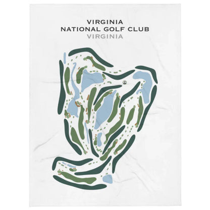 Virginia National Golf Club, Virginia - Printed Golf Course