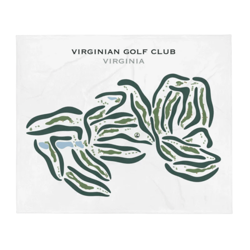Virginian Golf Club, Virginia - Printed Golf Courses