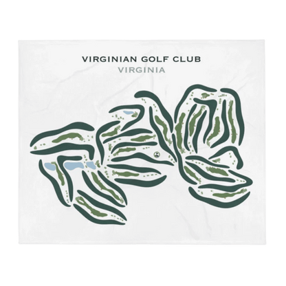 Virginian Golf Club, Virginia - Printed Golf Courses