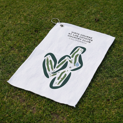 Vista Course at Los Coyotes Country Club, California - Printed Golf Courses