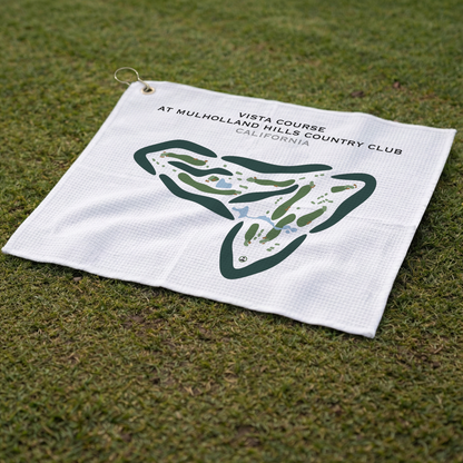 Vista Course at Mulholland Hills Country Club, California - Printed Golf Courses