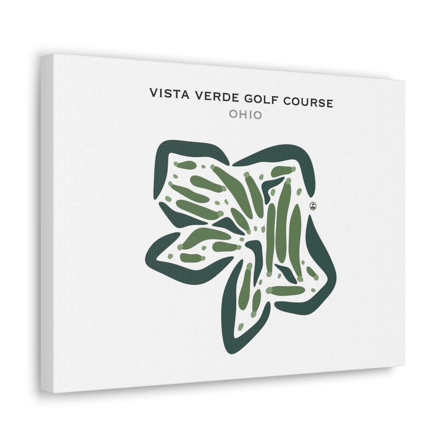 Vista Verde Golf Course, Ohio - Printed Golf Courses
