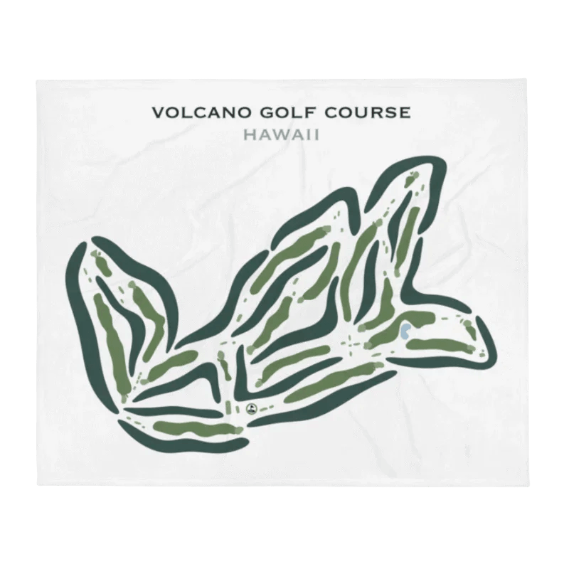 Volcano Golf Course, Hawaii - Printed Golf Courses