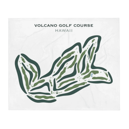 Volcano Golf Course, Hawaii - Printed Golf Courses
