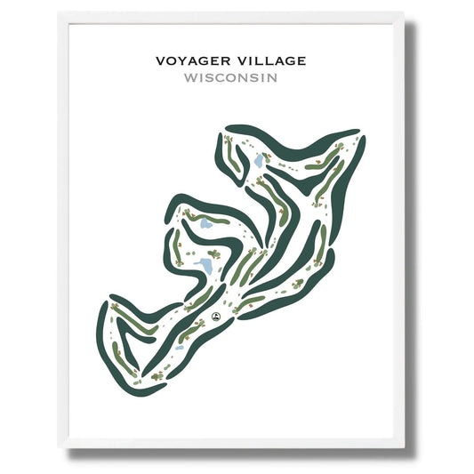 Voyager Village Golf Course, Wisconsin - Printed Golf Courses