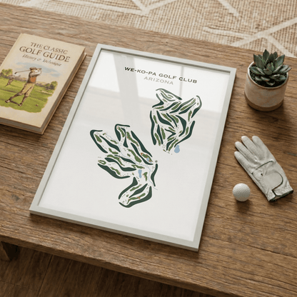 WE-KO-PA Golf Club, Arizona - Printed Golf Courses