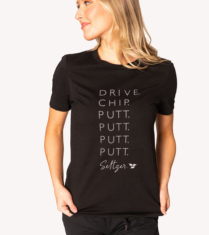 Putt, Putt Seltzer Crewneck Tee