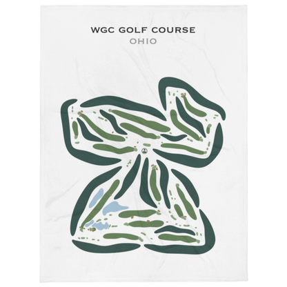 WGC Golf Course, Ohio - Printed Golf Courses