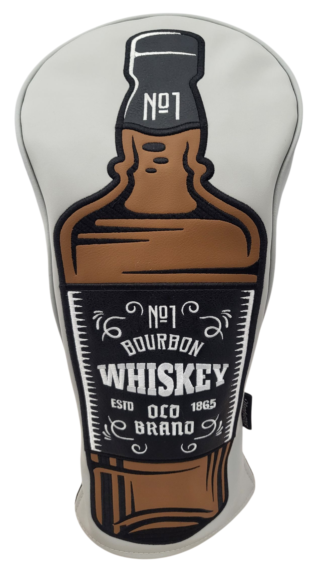 Bourbon Bottle Embroidered Driver Headcover by ReadyGOLF