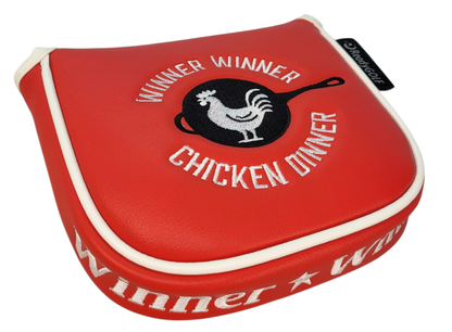 L.A.B. DF3 Embroidered Center Shaft Putter Cover by ReadyGOLF - Winner Winner Chicken Dinner