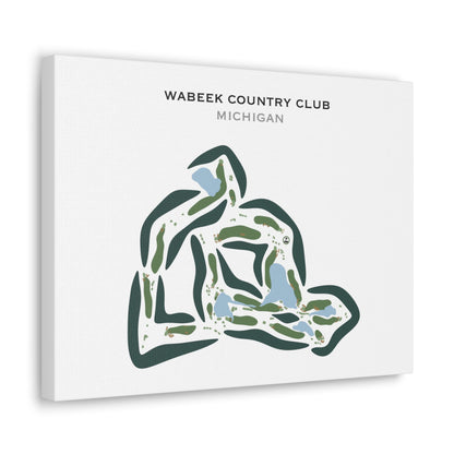 Wabeek Country Club, Michigan - Printed Golf Courses