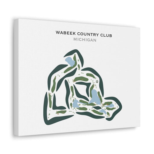 Wabeek Country Club, Michigan - Printed Golf Courses