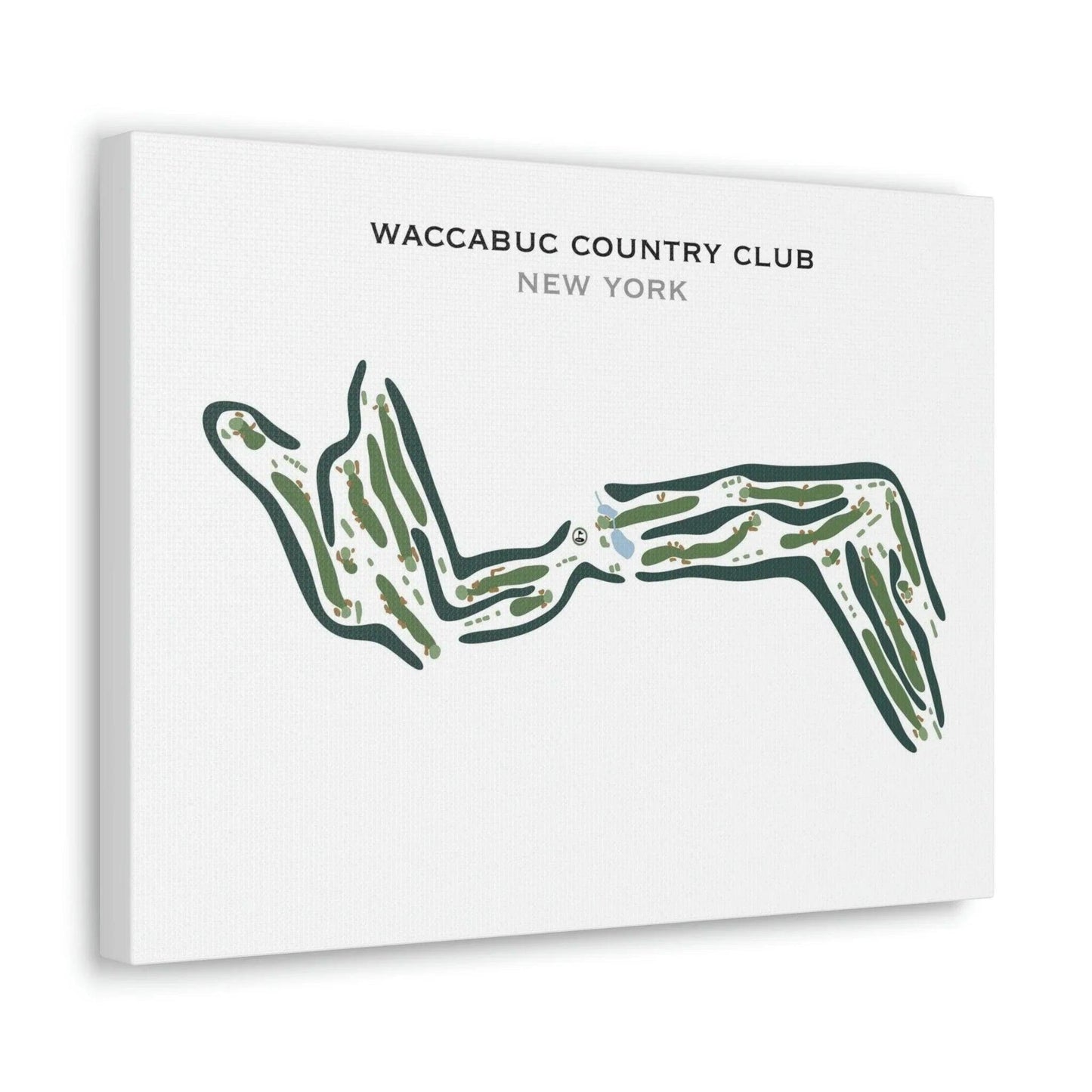 Waccabuc Country Club, New York - Printed Golf Course