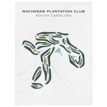 Wachesaw Plantation Club, South Carolina - Printed Golf Courses