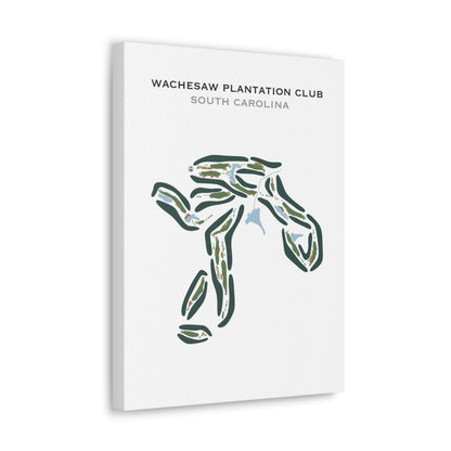 Wachesaw Plantation Club, South Carolina - Printed Golf Courses
