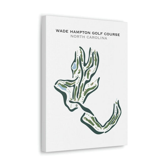 Wade Hampton Golf Course, North Carolina - Printed Golf Courses