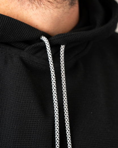 Player Preferred™ Waffle Grid Hoodie - Obsidian