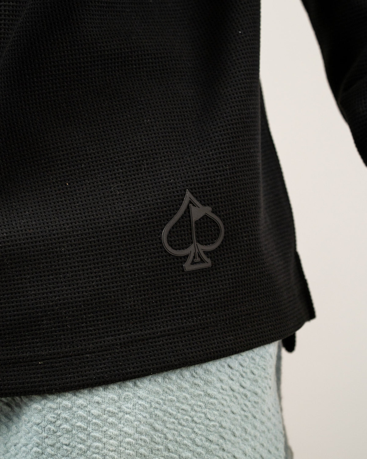 Player Preferred™ Waffle Grid Hoodie - Obsidian