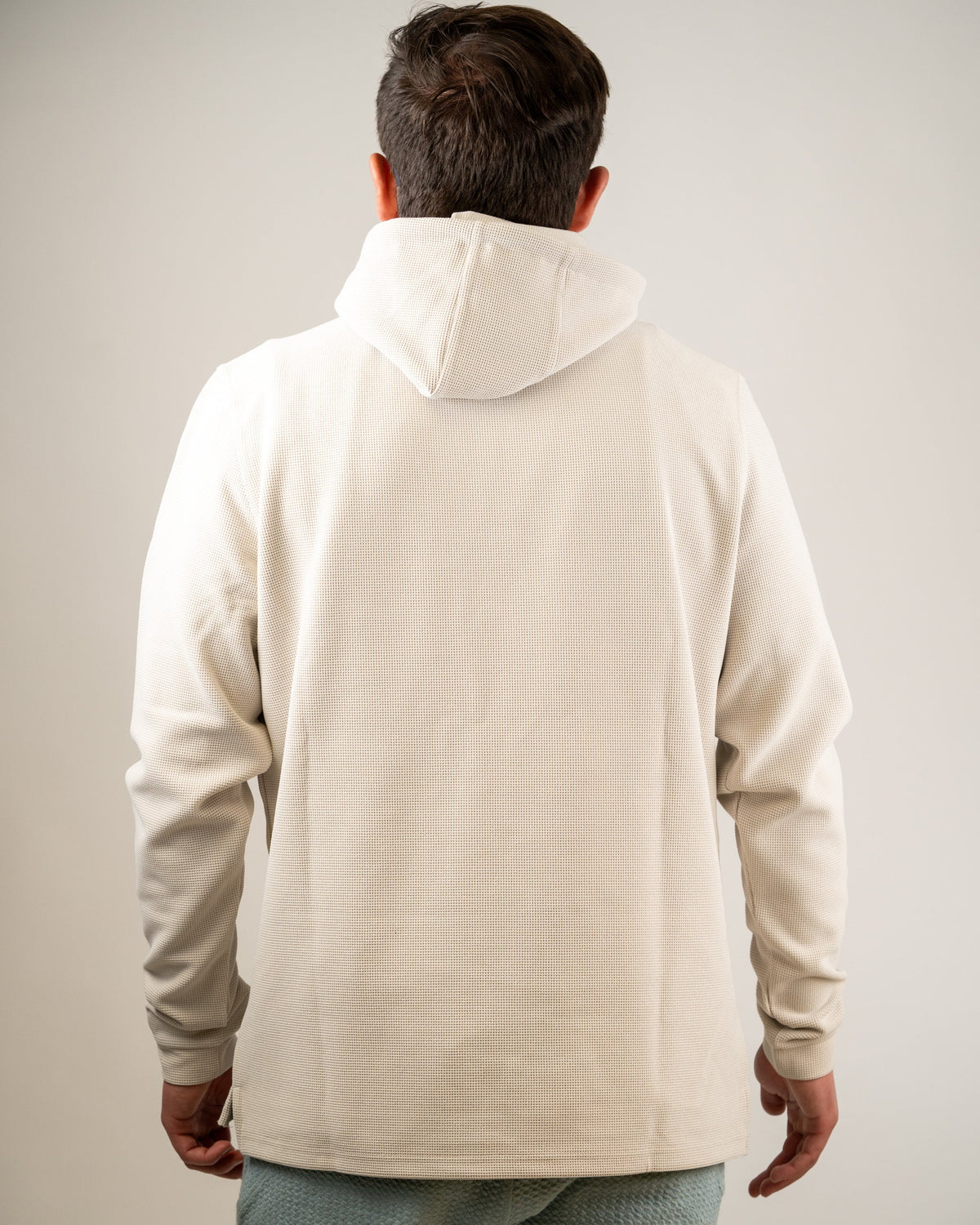 Player Preferred™ Waffle Grid Hoodie - Ivory