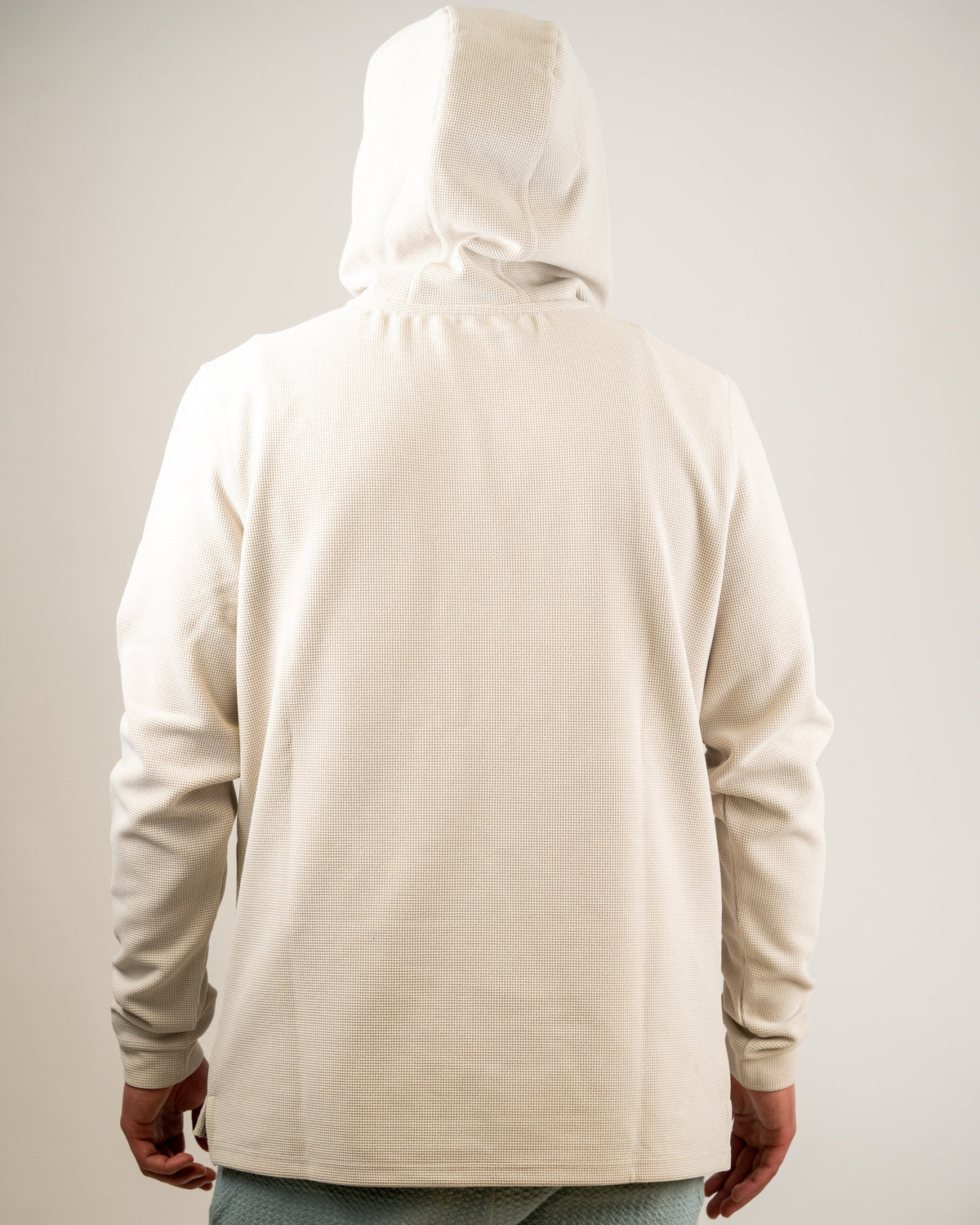 Player Preferred™ Waffle Grid Hoodie - Ivory