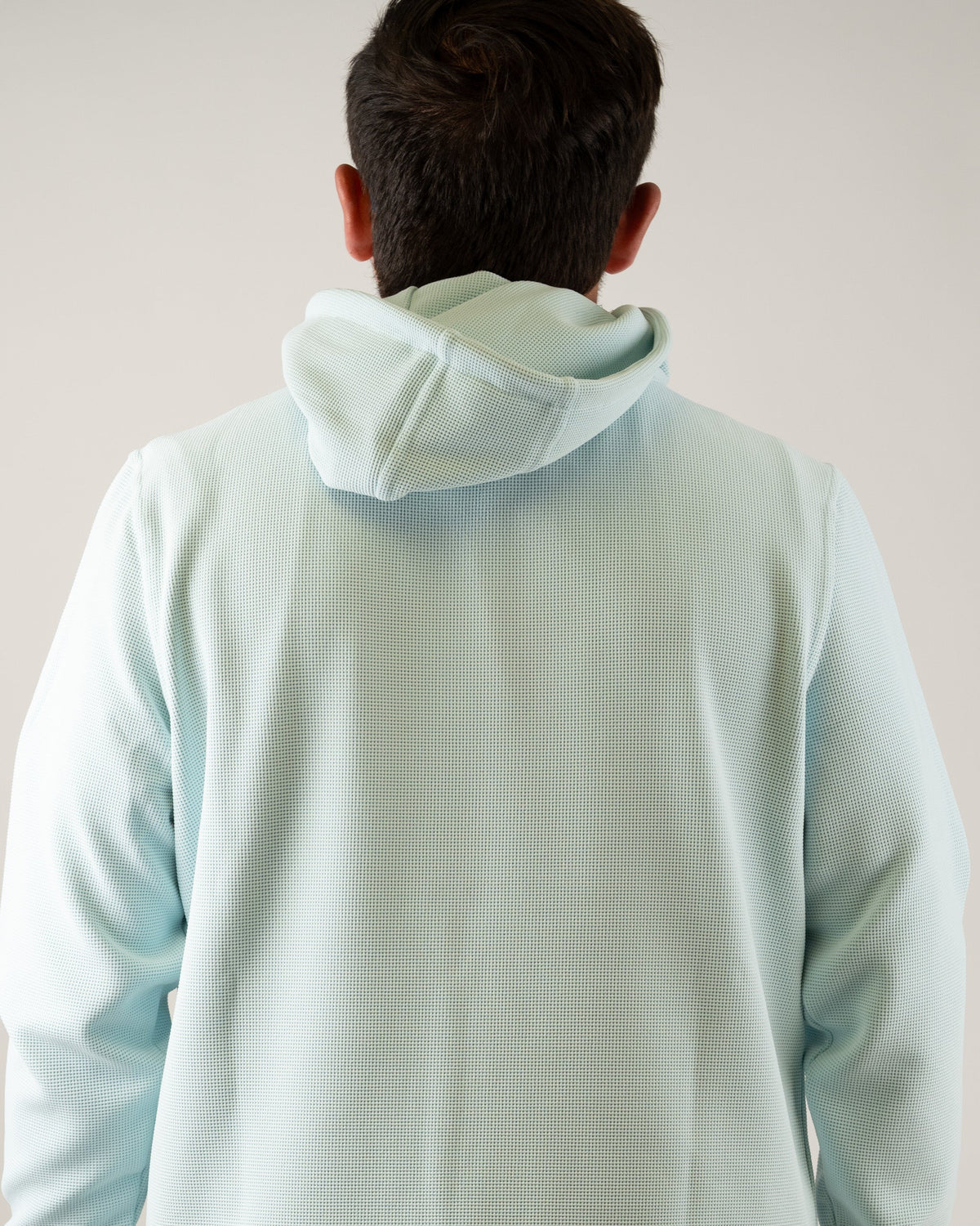 Player Preferred™ Waffle Grid Hoodie - Ice Blue