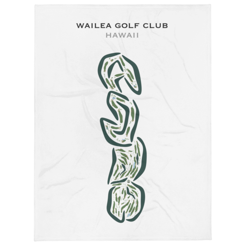 Wailea Golf Club, Hawaii - Printed Golf Courses