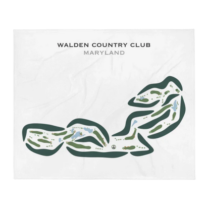 Walden Country Club, Maryland - Printed Golf Courses