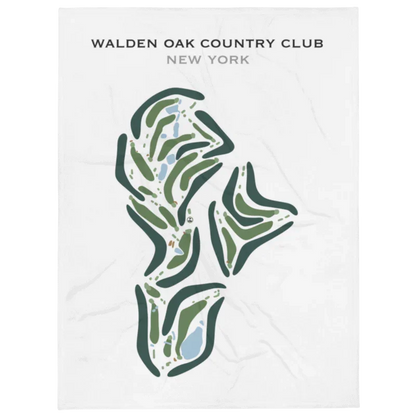 Walden Oaks Country Club, New York - Printed Golf Courses