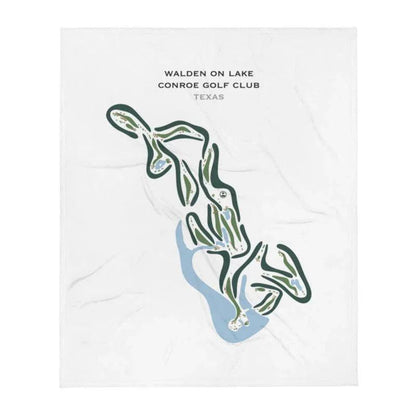Walden on Lake Conroe Golf Club, Texas - Printed Golf Courses