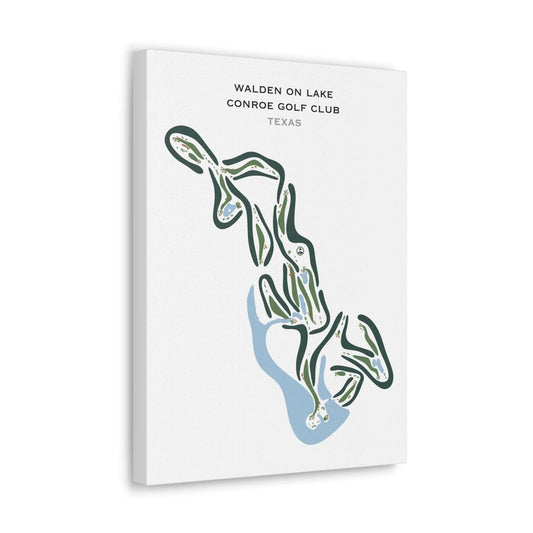 Walden on Lake Conroe Golf Club, Texas - Printed Golf Courses